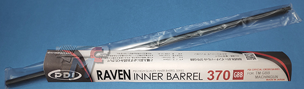 PDI RAVEN 6.01+ Barrel for Tokyo Marui M4A1 Gas Blow Back (370mm) - Click Image to Close